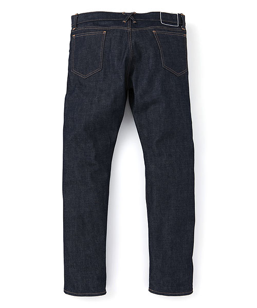 BEDWIN&THE HEARTBREAKERS TAPERED FIT DENIM PANTS RAW "CHARLS"