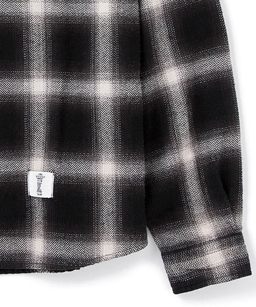 BEDWIN&THE HEARTBREAKERS
L/S FLANNEL CHECK SHIRT FADED 
