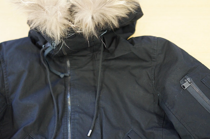 NONNATIVE」TROOPER DOWN JACKET COTTON WEATHER CLOTH WITH