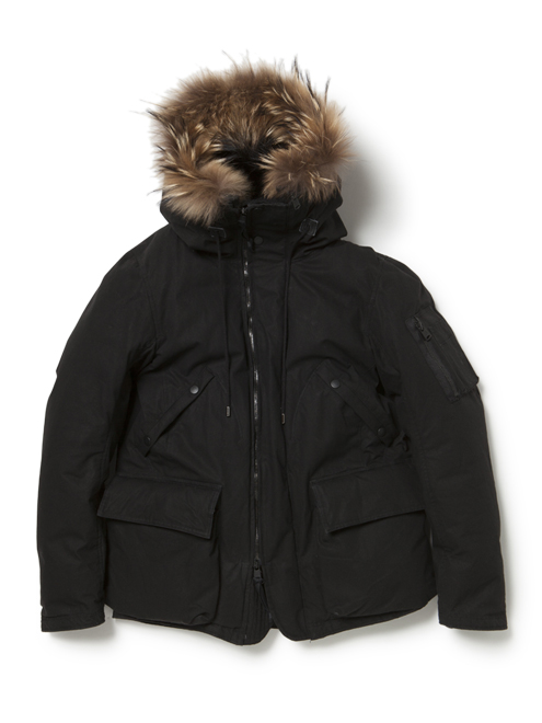 nonnative
TROOPER DOWN JACKET COTTON WEATHER CLOTH WITH WIND